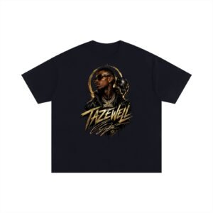 TAZEWELL Artist Graphic Tee, 757 Rap and R&B Shirt, Hampton Roads Virginia Streetwear, 7CITY Alien Entertainment Music Merch
