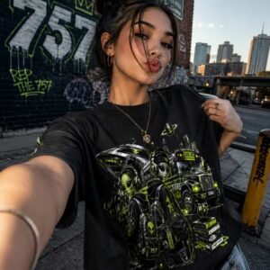They Don’t Go Here 👽 | 757 Alien Back to School Oversized Tee | 757 Alien Collection | Hampton Roads Streetwear | Unisex Cotton T-Shirt