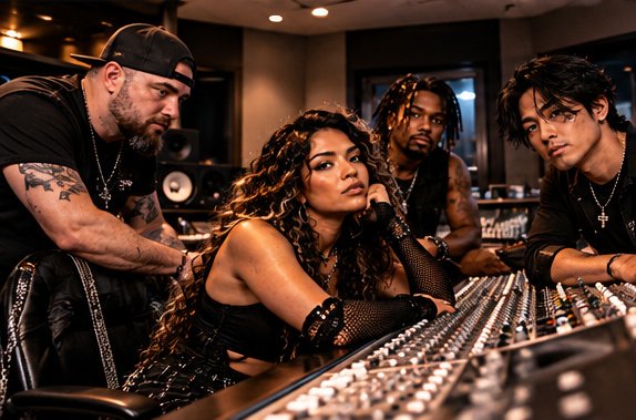 Band recording studio