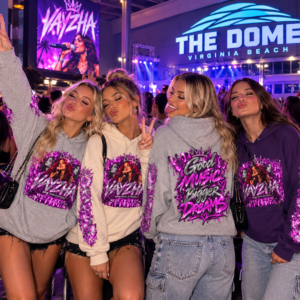 VAYZHA™ Good Music Bigger Dreams Oversized Hoodie – 350 GSM Heavyweight Fleece