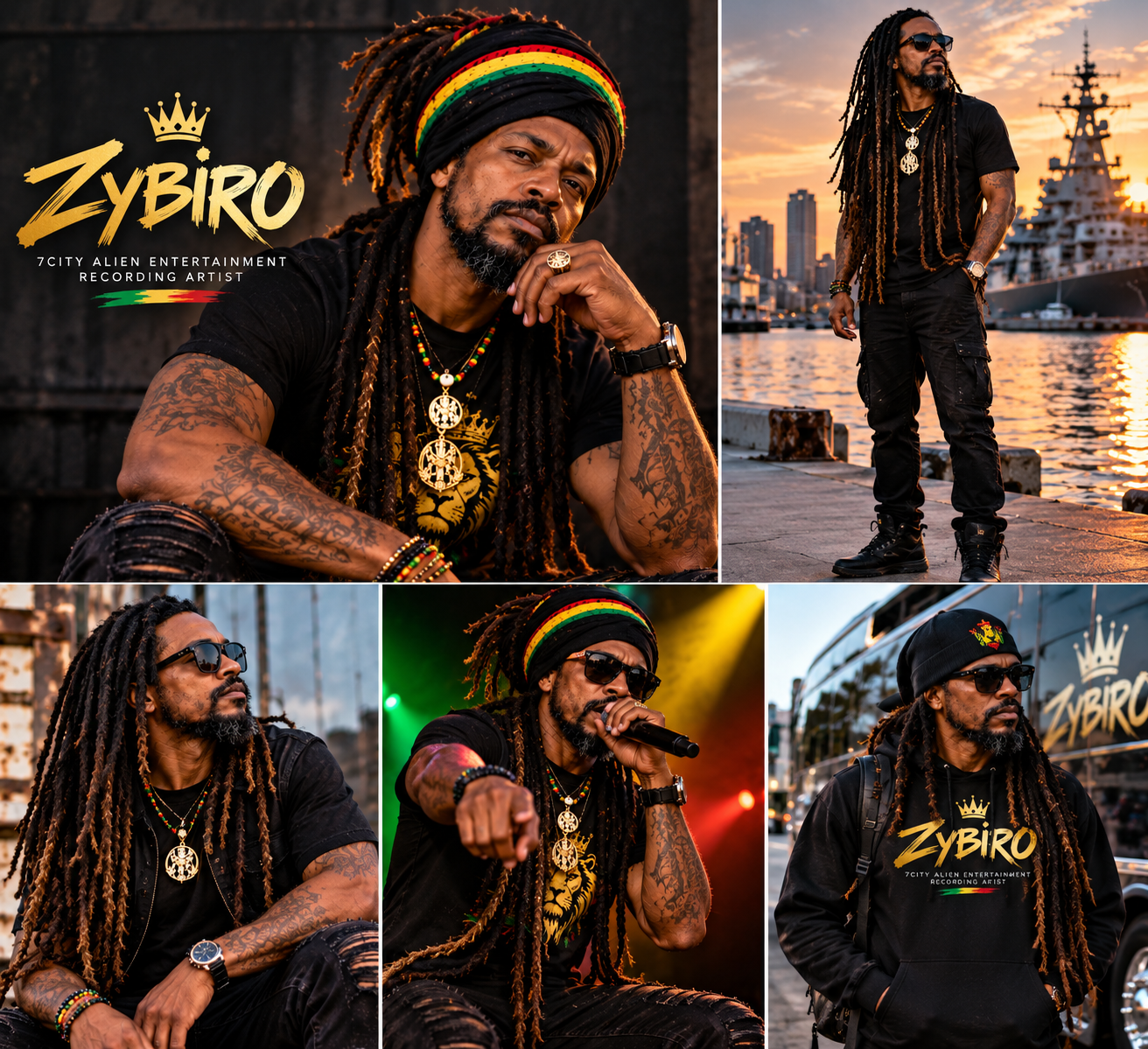 KING ZYBRO promotional portrait