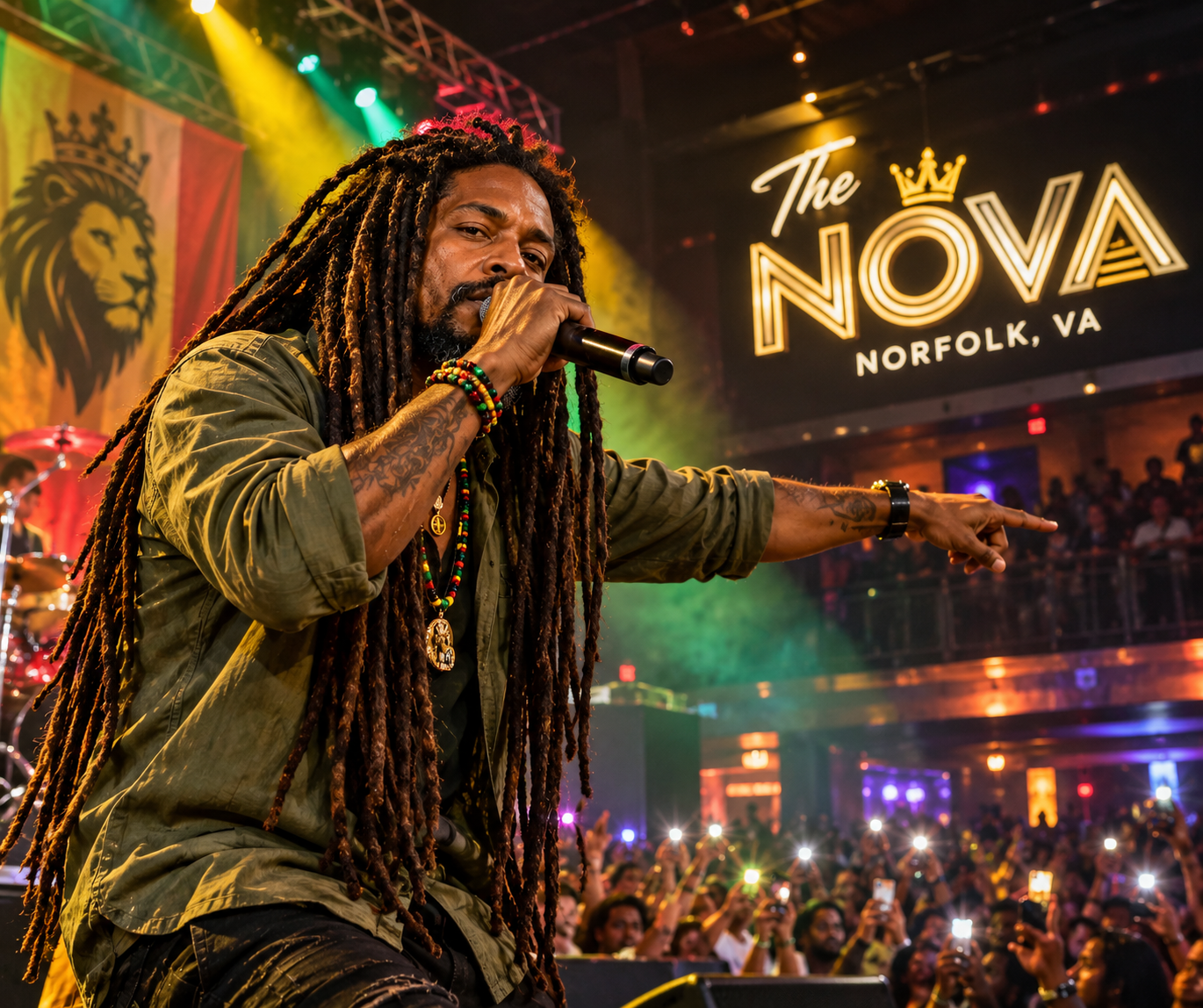 KING ZYBRO performing live
