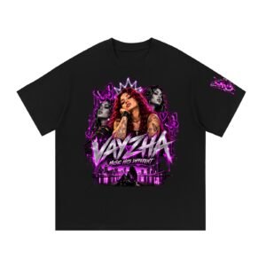 VAYZHA Good Music Bigger Dreams Premium Oversized Streetwear Tee Essential Cotton T-Shirt