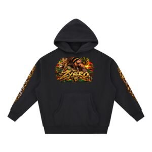 King Zybro Hoodie – Premium Reggae Streetwear